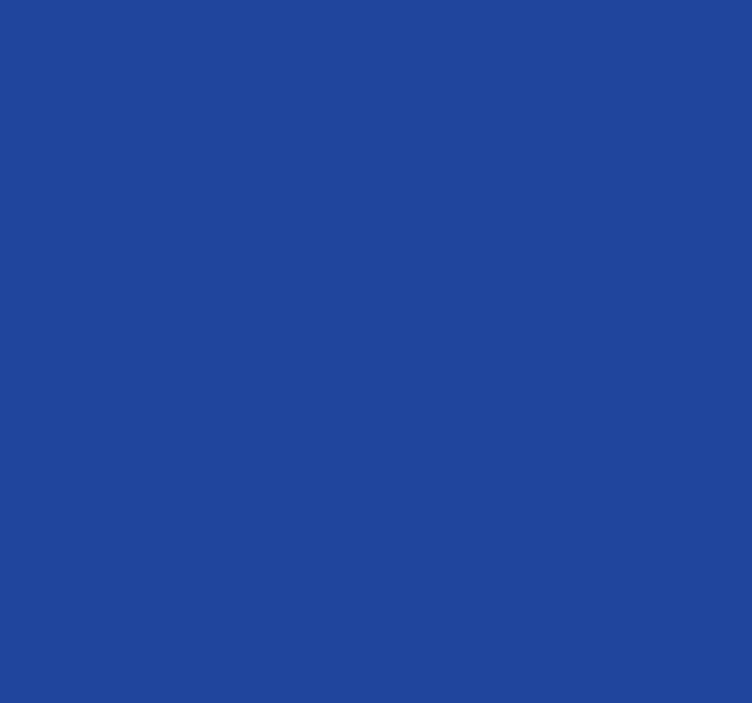 Blue Klein monocolour roller blind - TenStickers