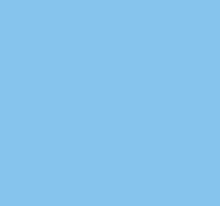 Blue sky monocolour roller blind - TenStickers