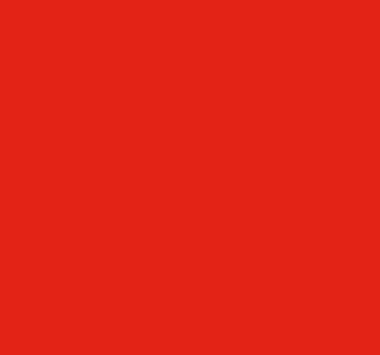 Bright red monocolour roller blind - TenStickers