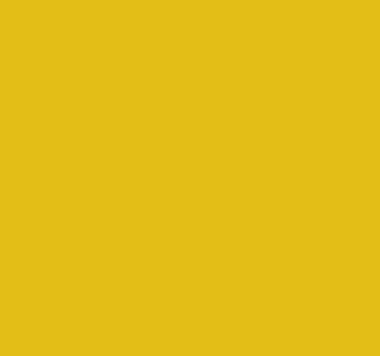 Citrus yellow monocolour roller blind - TenStickers