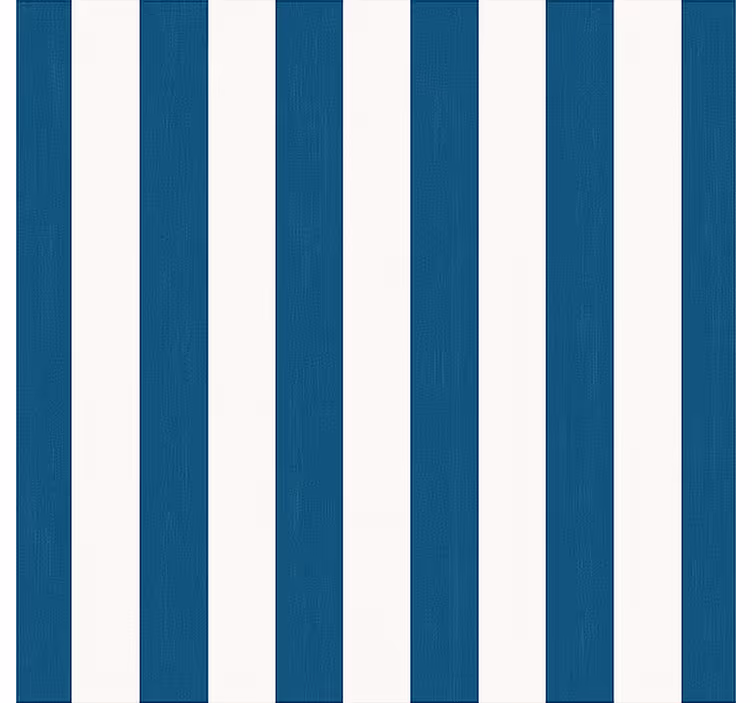 Azure blue stripes bathroom blind - TenStickers