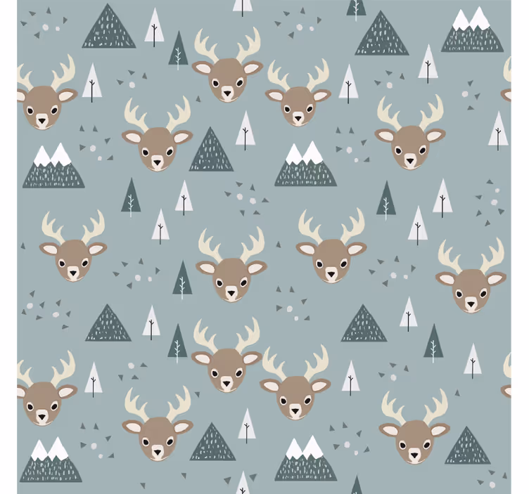 Nordic dear design blind children - TenStickers