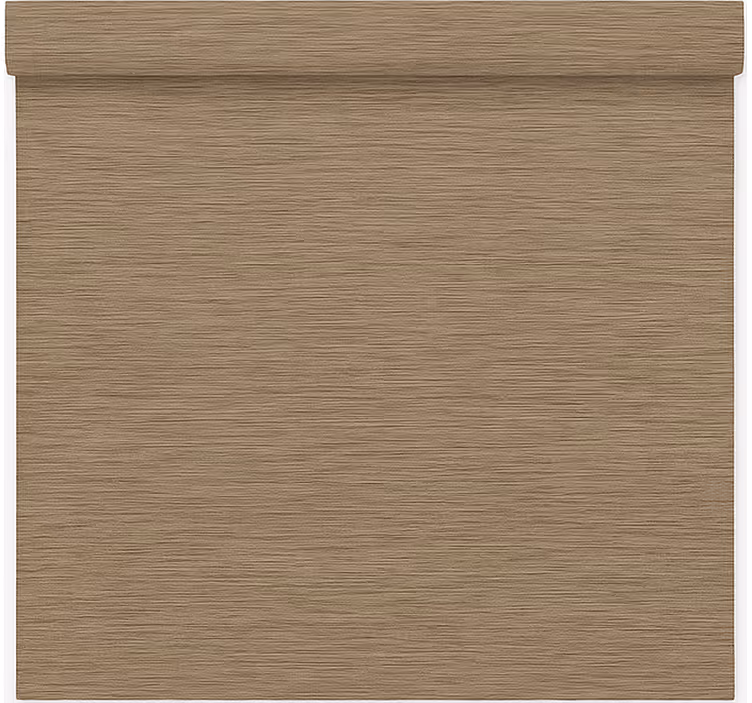 Minimalist brown fabric living room blind - TenStickers