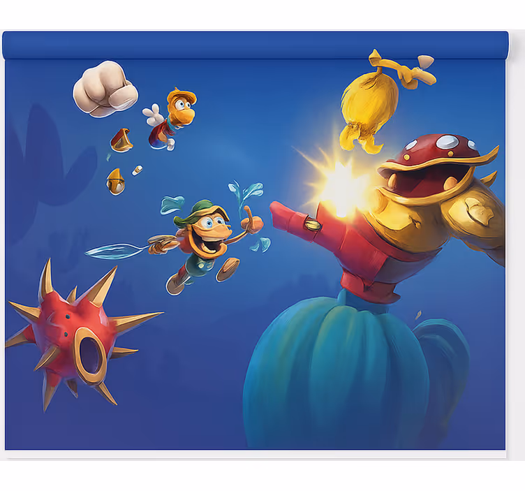 Gaming battle clash gamer roller blind - TenStickers