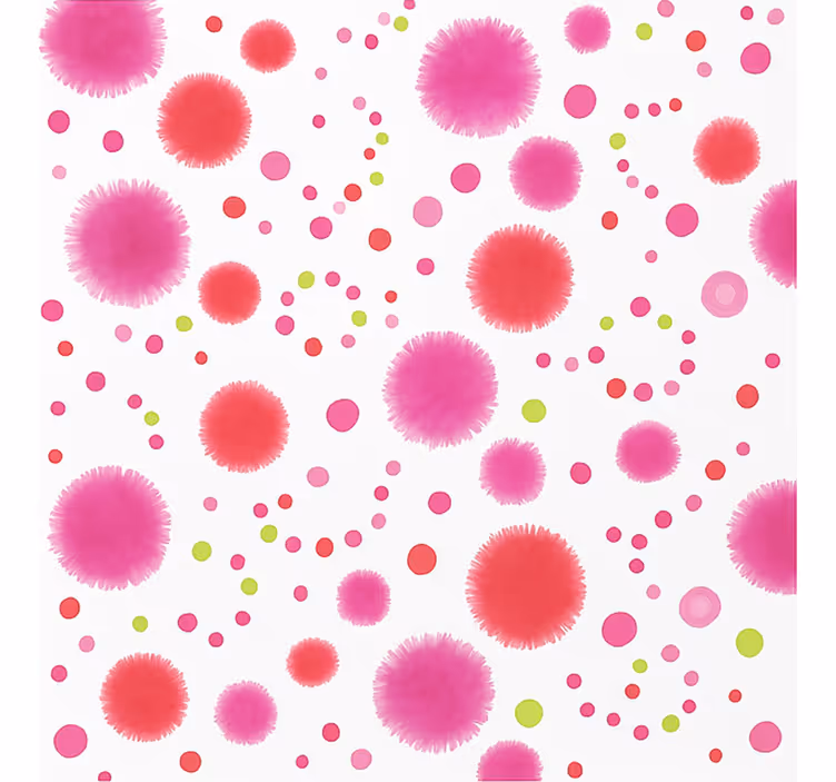 Pink Pop Pattern blind teens - TenStickers