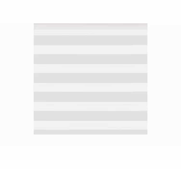 Transparent white stripes dining room roller blind - TenStickers