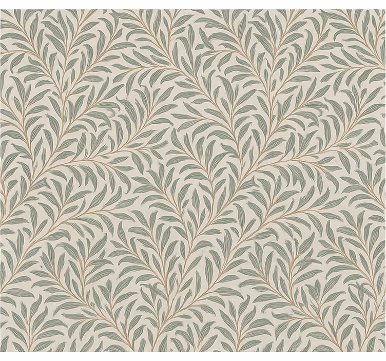 Earthy coloured leaves dining room roller blind - TenStickers