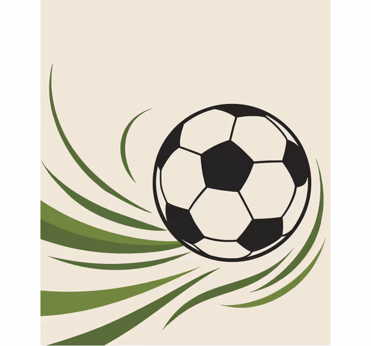 Blind teens soccer gear - TenStickers