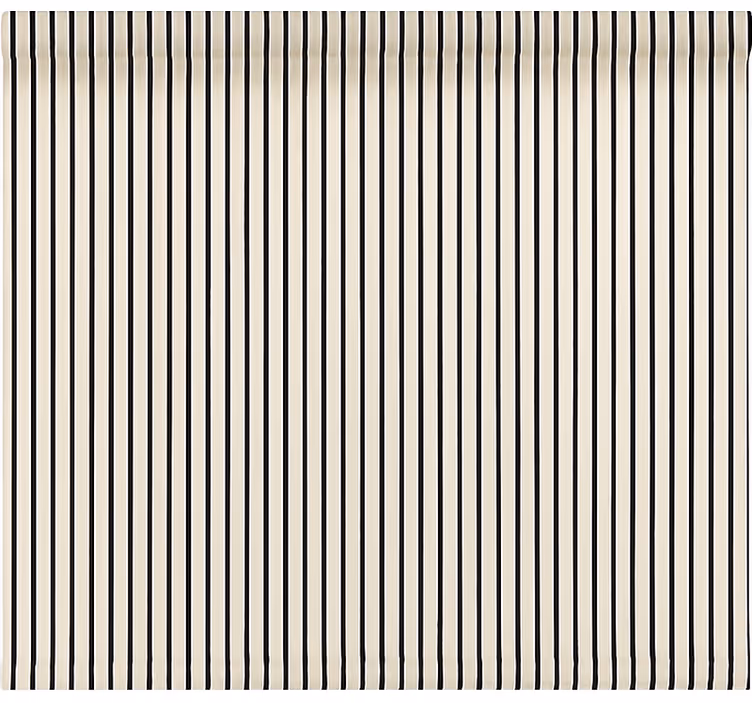 Roller blind office vertical lines in black - TenStickers