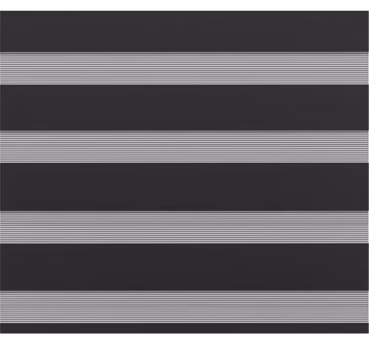 Roller blind office trendy black sun protection - TenStickers