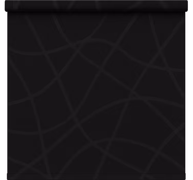 Soothing black roller blind office - TenStickers