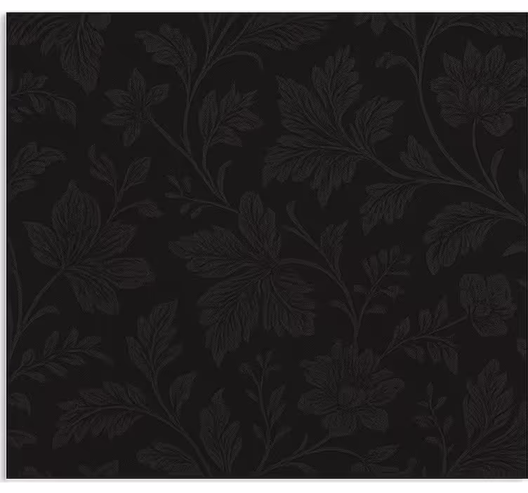 Soothing black roller blind office - TenStickers