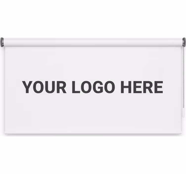 Roller blind office custom business logo design - TenStickers