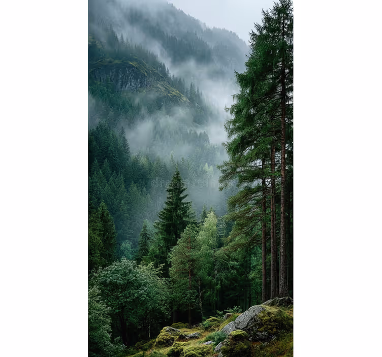 Tree blind the melancholy option - TenStickers