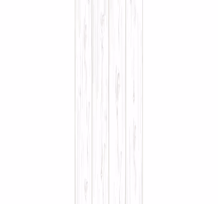 Dining room roller blind in white wood rustic style - TenStickers
