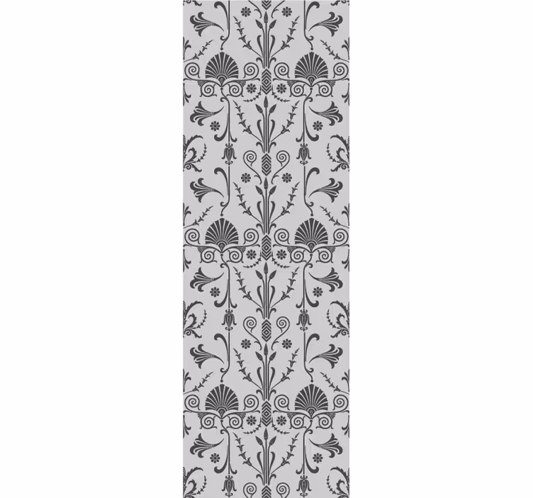 Grey french provincial style dining room roller blind - TenStickers