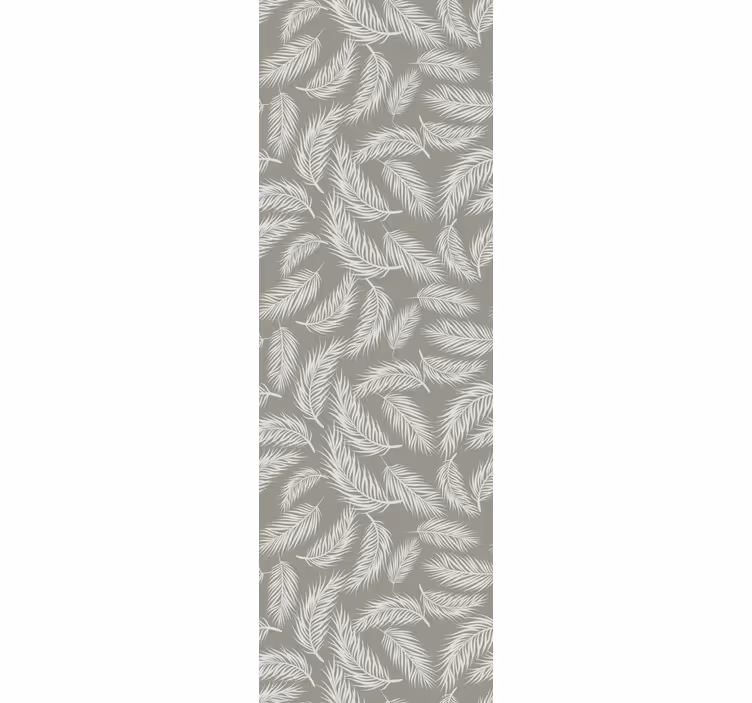 Dining room roller blind in tropical beige hamptons - TenStickers