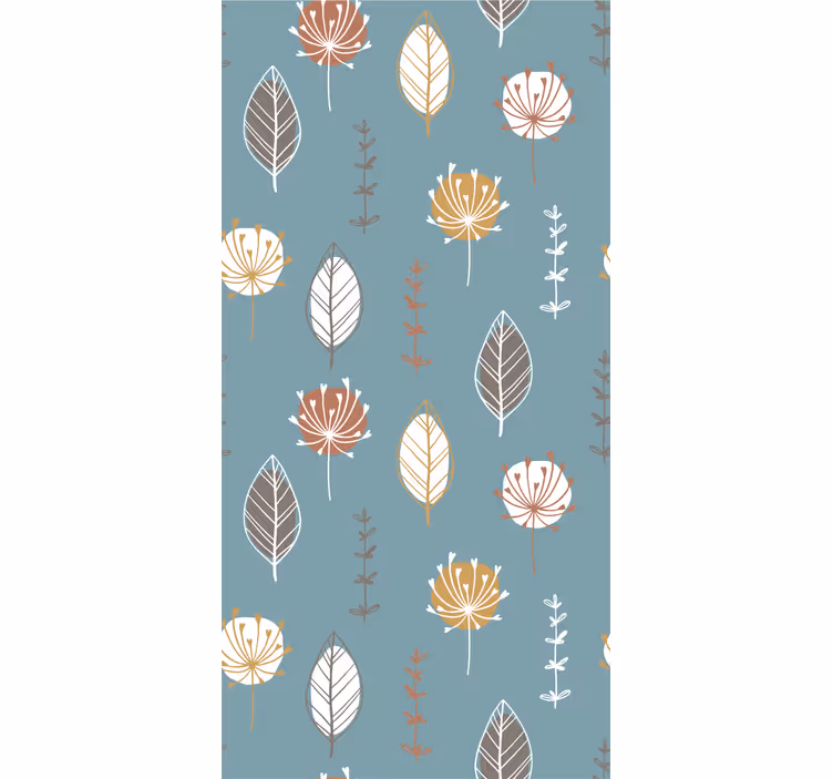 Nordic park dining room roller blind - TenStickers