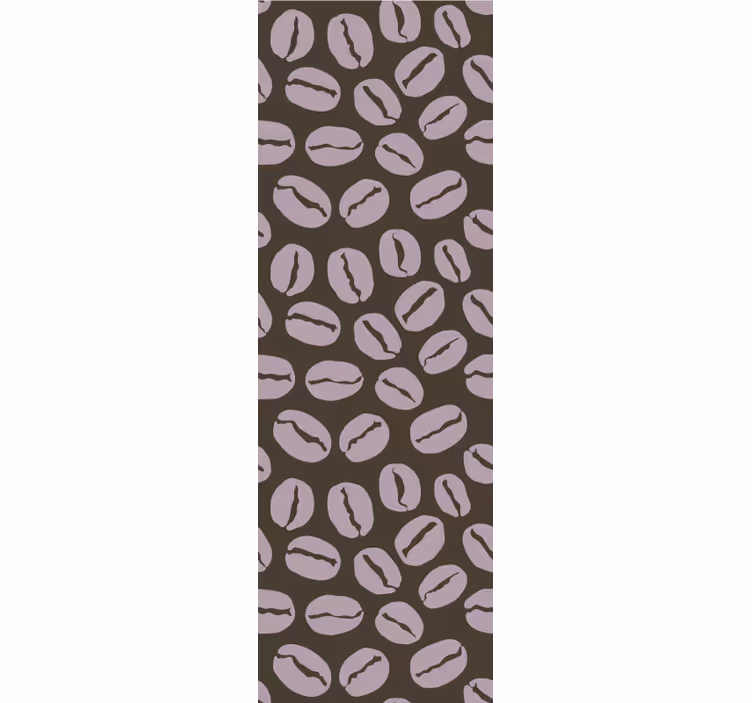 Beautiful coffee beans dining room roller blind - TenStickers