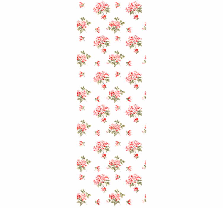Dining room roller blind in minimalist shabby chic - TenStickers
