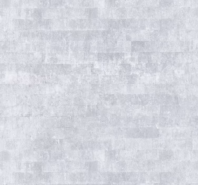 Dining room roller blind in aged gray brick pattern - TenStickers