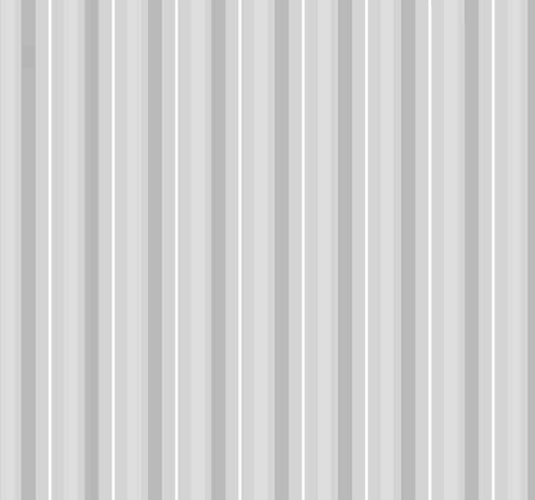 Dining room roller blind in glamour grey stripes - TenStickers