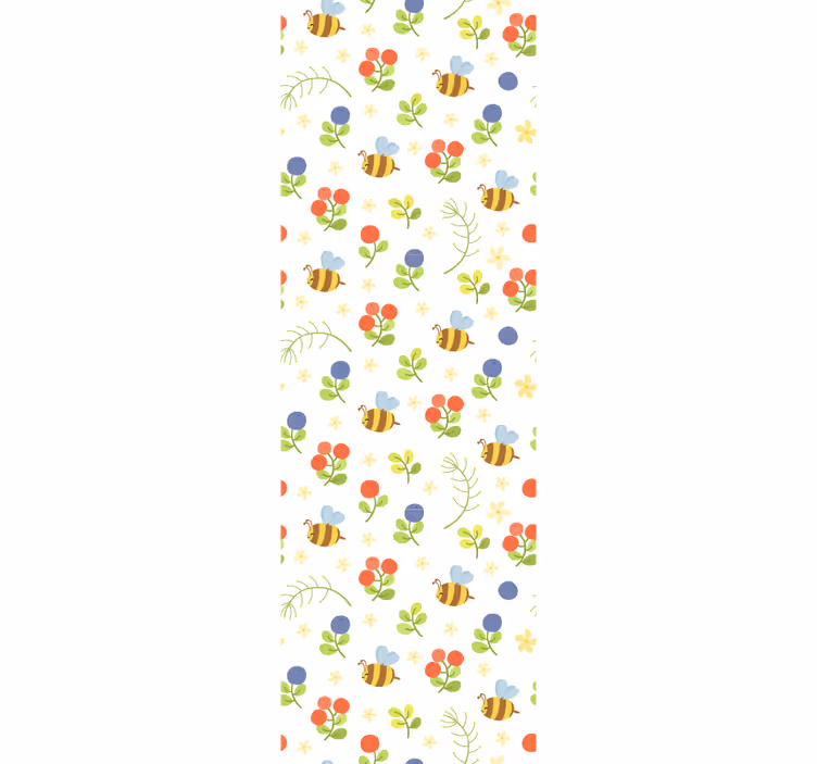 Blind children bee garden design - TenStickers