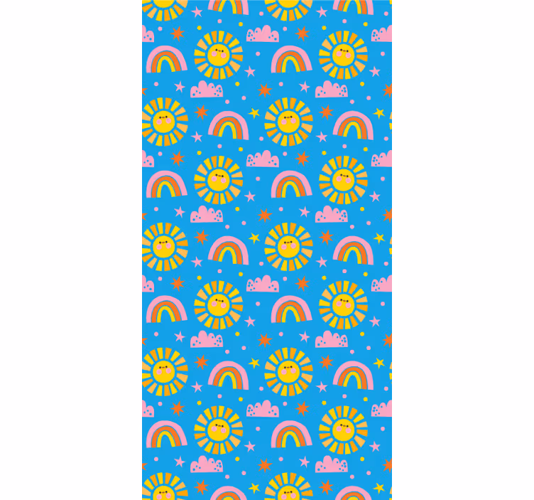 Blind children playful rainbows - TenStickers