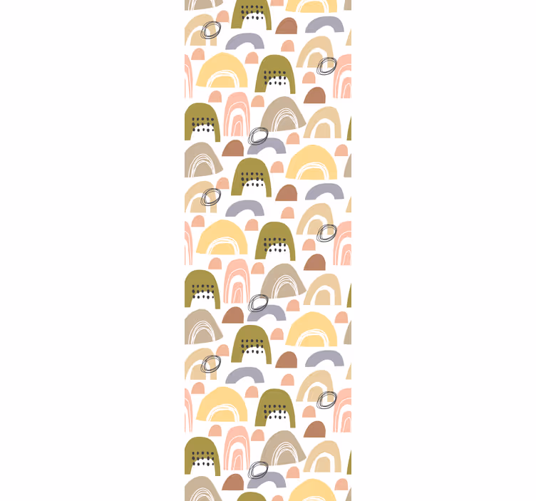 Blind children nordic rainbow pattern - TenStickers