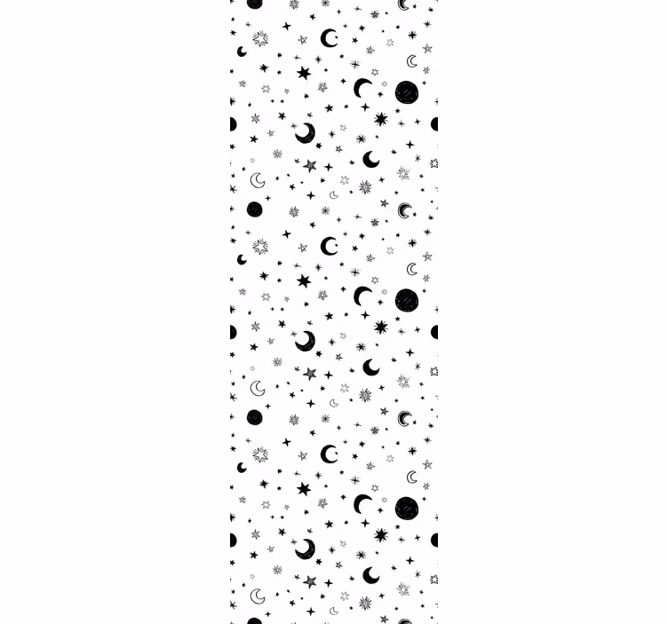 Blind children outerspace with stars - TenStickers