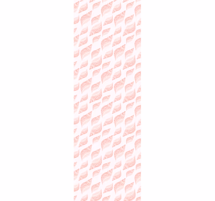 Blind children trendy pink seashell pattern - TenStickers