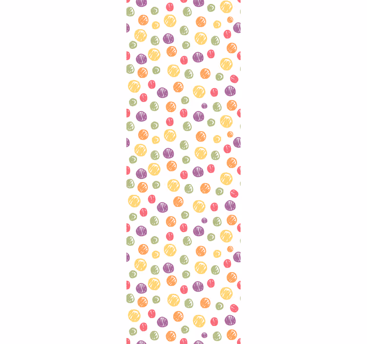 Blind children colorful polka dots pattern - TenStickers