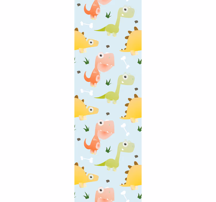 Blind children small dinosaur pattern - TenStickers