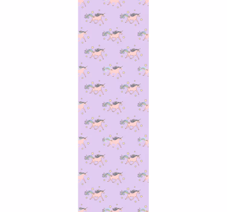 Blind children pink pastel sweet unicorns pattern - TenStickers