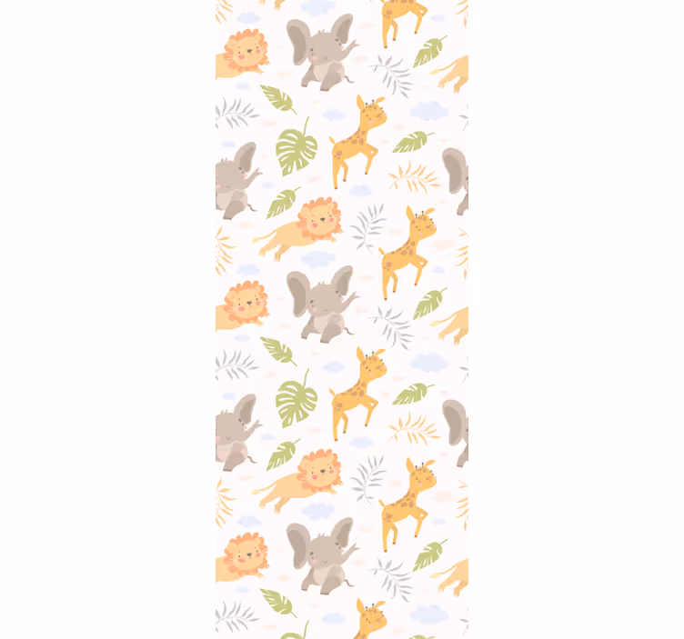 Blind children nordic minimalist safari toys - TenStickers