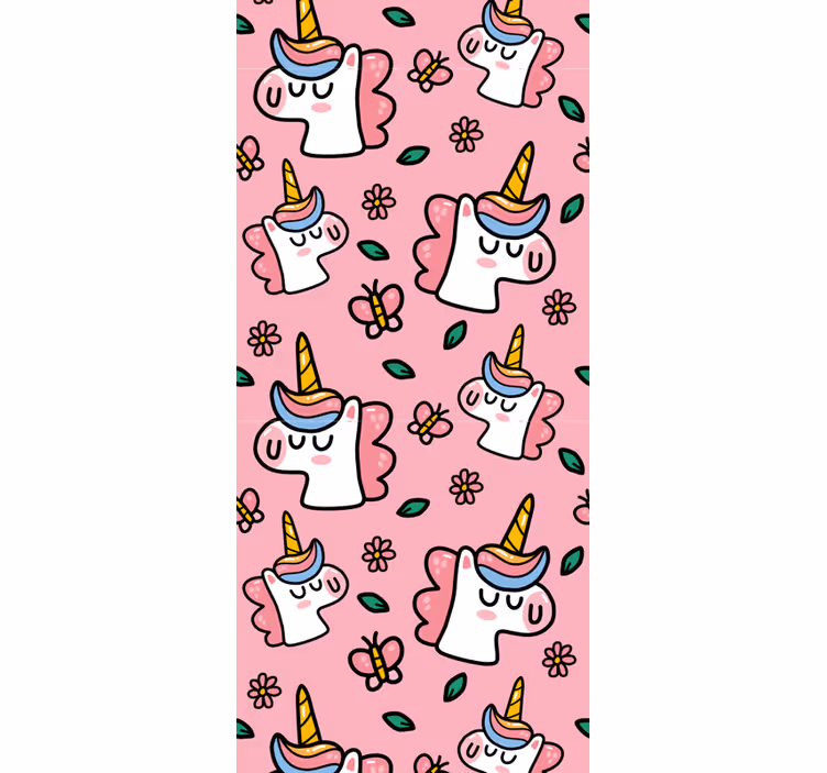Blind children cute flower unicorn plush toy - TenStickers