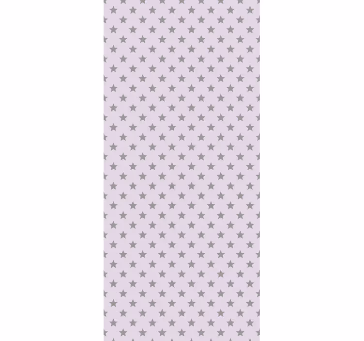 Blind children gray stars pink background - TenStickers