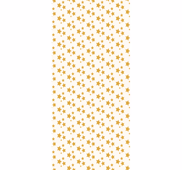 Blind children golden scattered stars - TenStickers