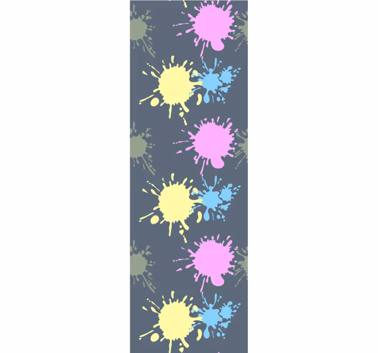 Blind children multicolored wall art - TenStickers