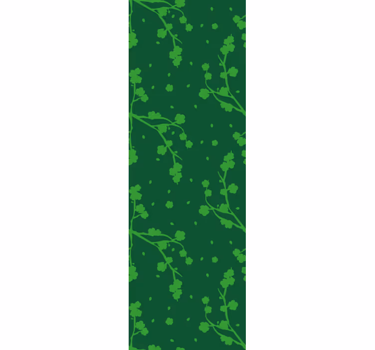 Blind children inspired by green korean trees and branches - TenStickers