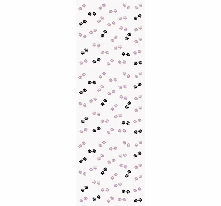 Blind children cat's paw prints - TenStickers