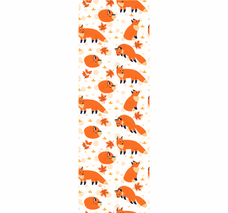 Blind children enjoy lovely foxes - TenStickers