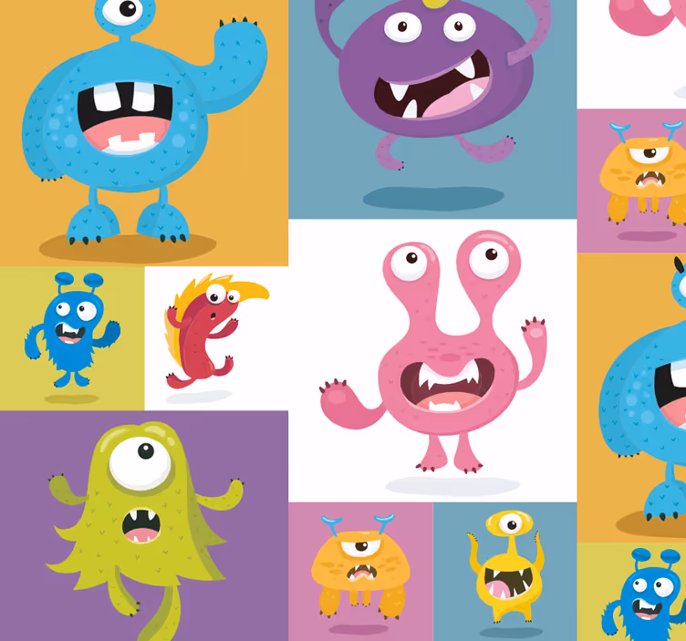 Blind children adorable creatures - TenStickers