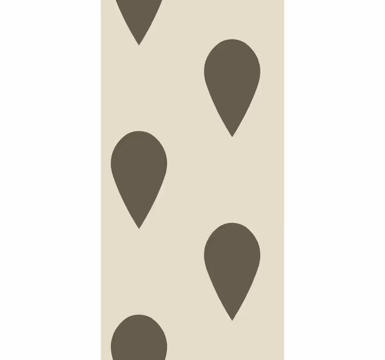 Roller blind office with geometric design - TenStickers