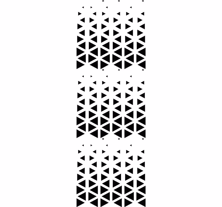 Roller blind office geometric ombre design - TenStickers
