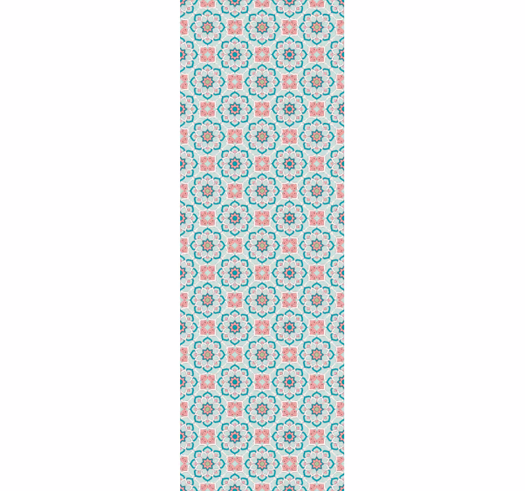 Roller blind office in vintage charm style - TenStickers