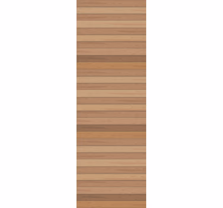 Roller blind office with elegant rustic wood planks - TenStickers