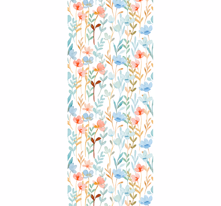 Roller blind office flowerprint 'hydenyear' - TenStickers