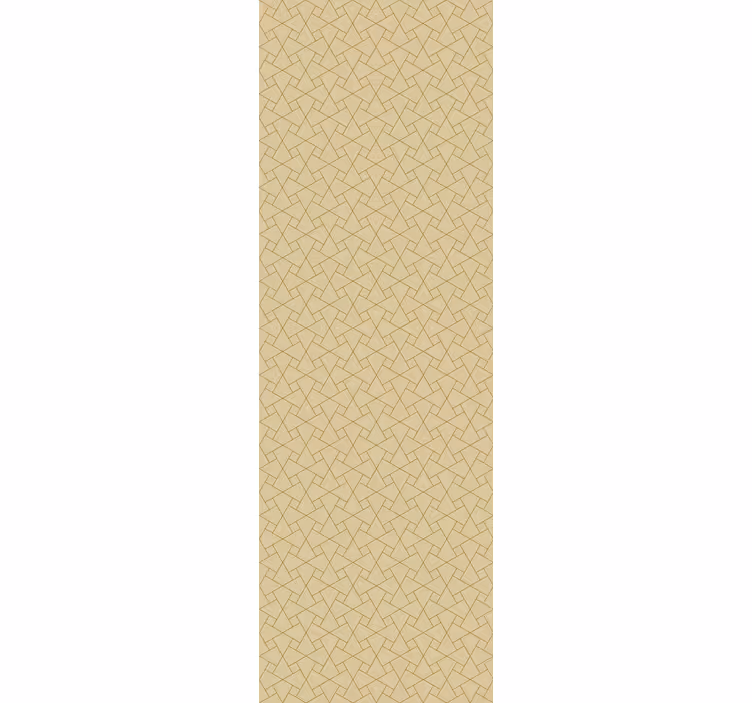 Roller blind office in graphic grey and beige - TenStickers