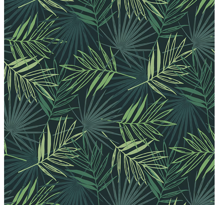 Roller blind office tropical blend design - TenStickers